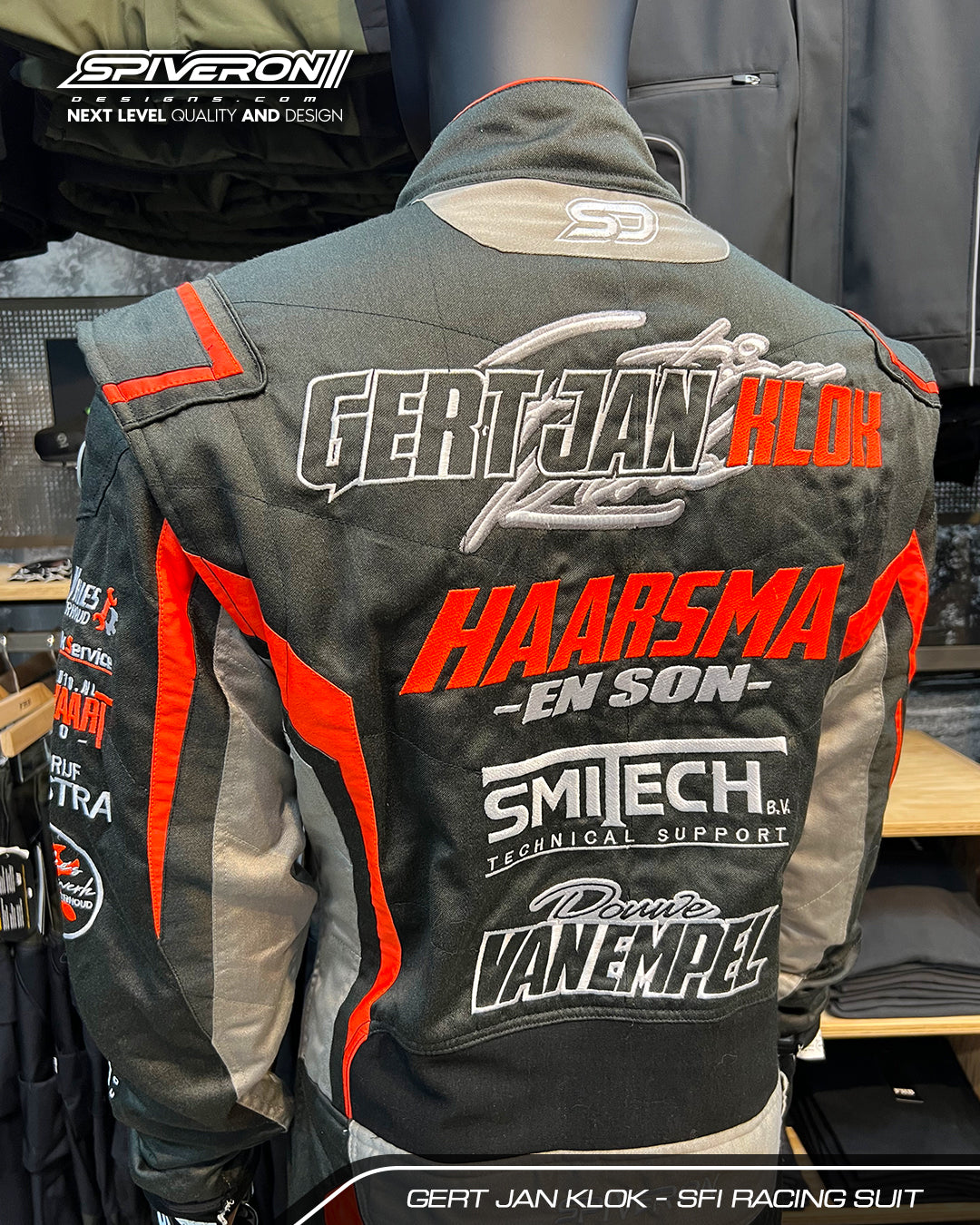 Gepersonaliseerde Raceoverall - Ultra Shiney SFI 3.2A/5